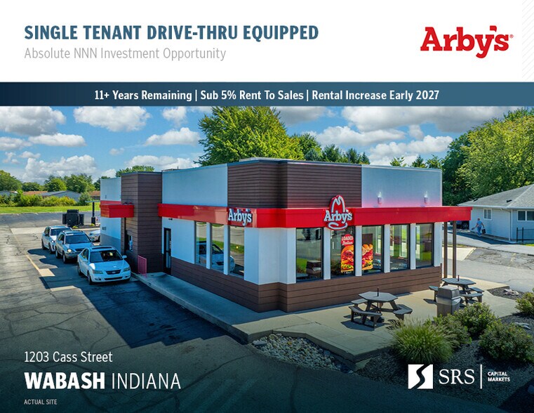 1203 N Cass St, Wabash, IN à vendre - Photo principale – Image 1 sur 8