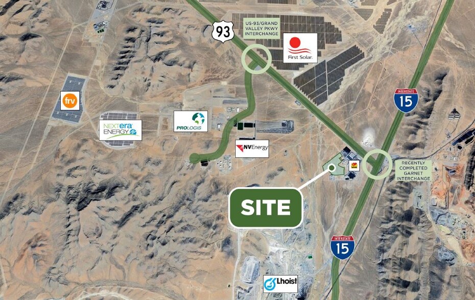±33.15 Acres IOS Available | Divisible To Suit, North Las Vegas, NV 89036, North Las Vegas, NV à louer - Photo de l’immeuble – Image 1 sur 1