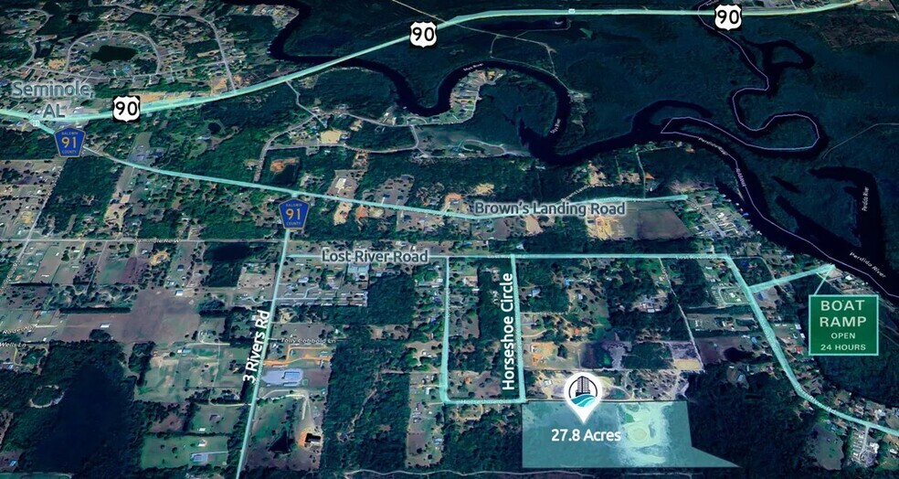 Lost River Rd, Seminole, AL à vendre - Photo de l’immeuble – Image 2 sur 9