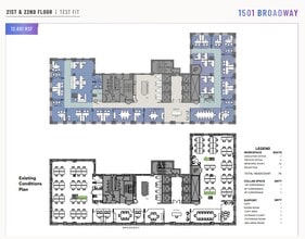 1501 Broadway, New York, NY à louer Plan d’étage– Image 1 sur 6