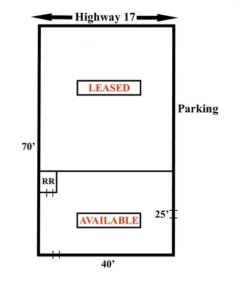 16525 Us-17 Hwy N, Hampstead, NC à louer - Plan d’étage – Image 2 sur 2