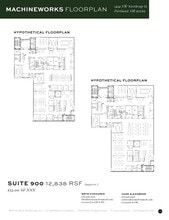 1400 NW Northrup St, Portland, OR à louer Plan d’étage– Image 2 sur 6