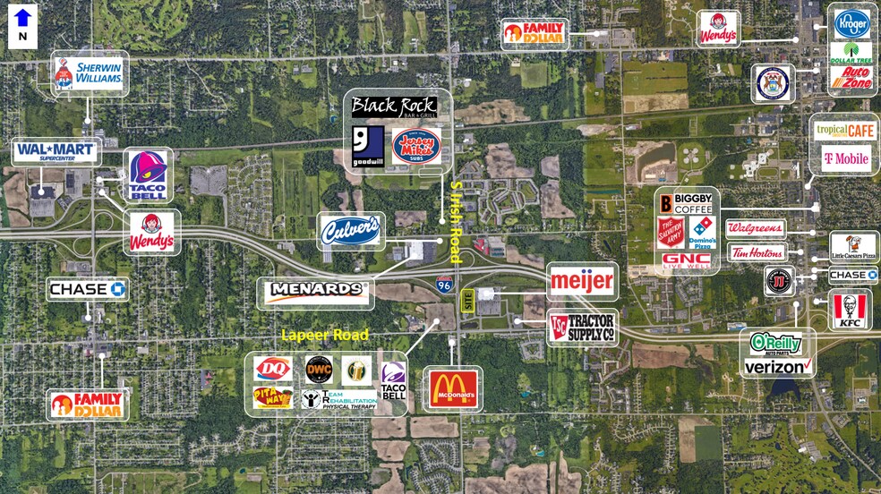 Davison - I-69 & Irish Road, Davison, MI à louer - Photo de l’immeuble – Image 1 sur 2