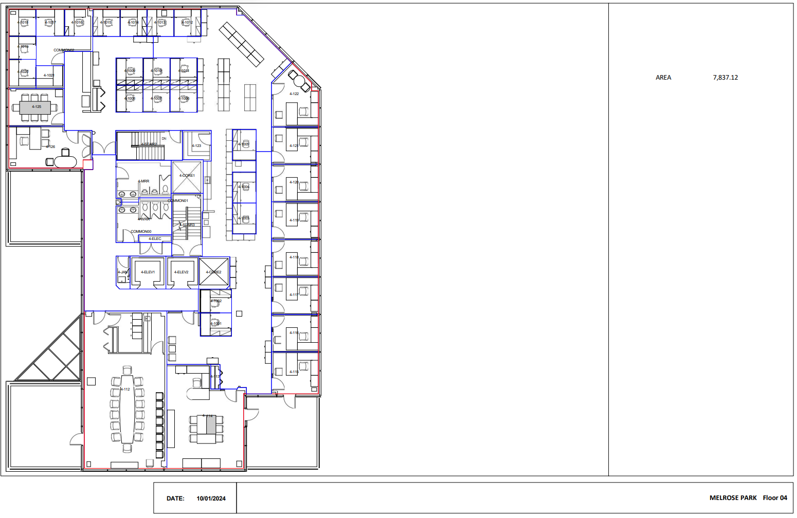 501 W North Ave, Melrose Park, IL à louer Plan d’étage– Image 1 sur 1
