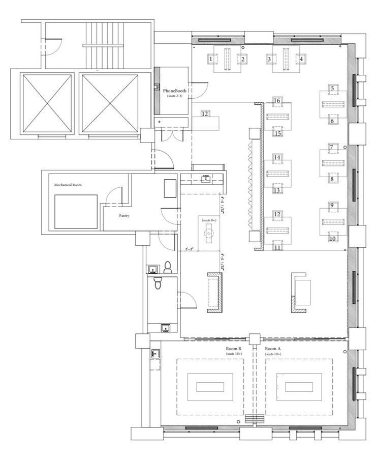 145 Hudson St, New York, NY 10013 - Lot 5B - - Plan d’étage - Image 2 of 5