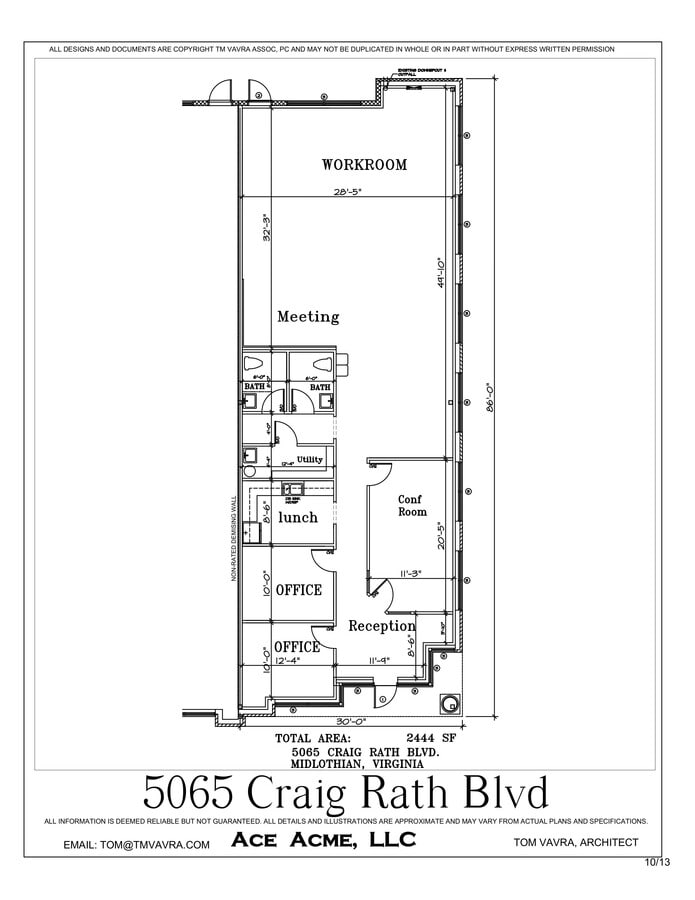 5037-5065 Craig Rath Blvd, Midlothian, VA 23112 - Lot 5065 - - Plan d’étage - Image 1 of 18