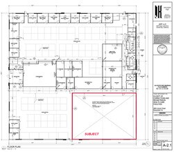 3655 Unicorn Rd, Bakersfield, CA à louer Plan d’étage– Image 2 sur 2