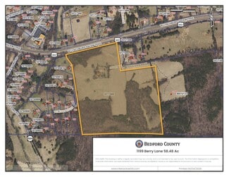 Plus de détails pour 1199 Berry Ln, Thaxton, VA - Terrain à vendre