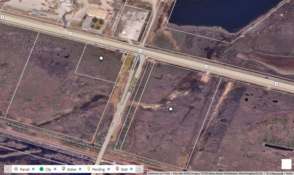 TR 2 9.980 ACRS Highway 6 hwy, Hitchcock, TX à vendre - Aérien – Image 2 sur 2