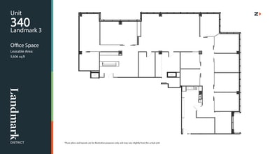 1700 Dickson Av, Kelowna, BC à louer Plan d’étage– Image 1 sur 10