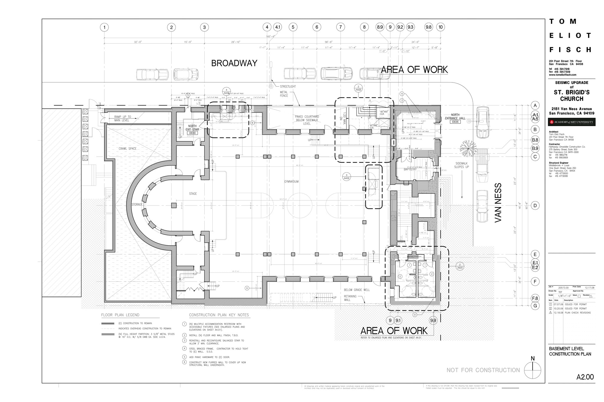2151 Van Ness Ave, San Francisco, CA à louer Plan de site– Image 1 sur 1