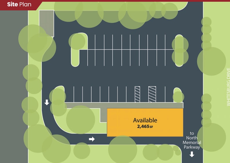 2885 Memorial Pky NW, Huntsville, AL à louer Plan de site– Image 1 sur 1