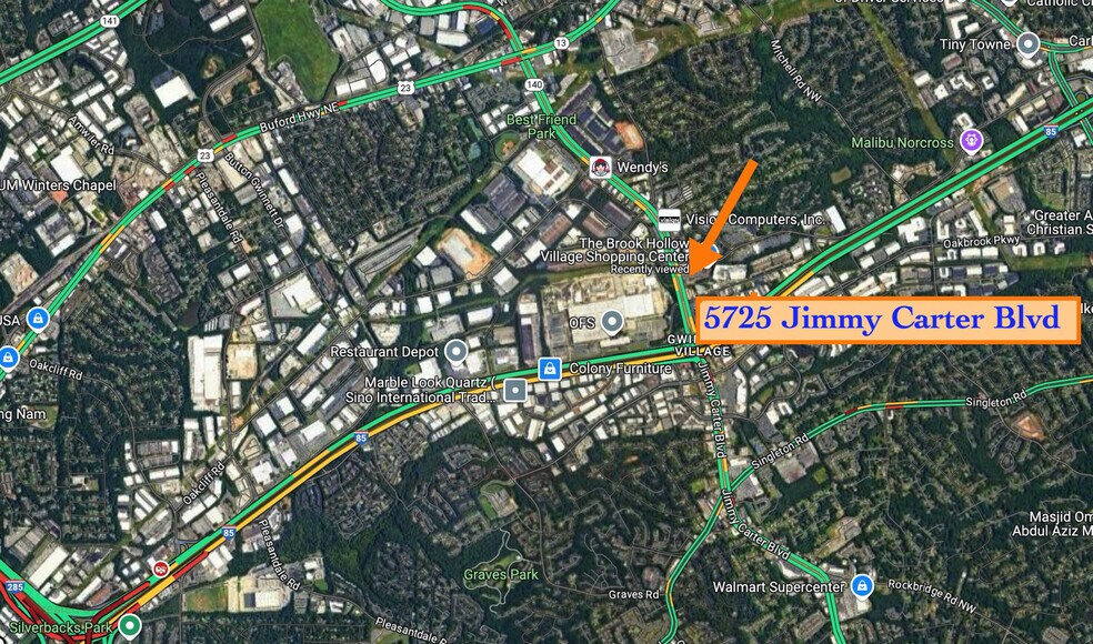 5725 Jimmy Carter Blvd, Norcross, GA à louer - Photo de l’immeuble – Image 2 sur 8
