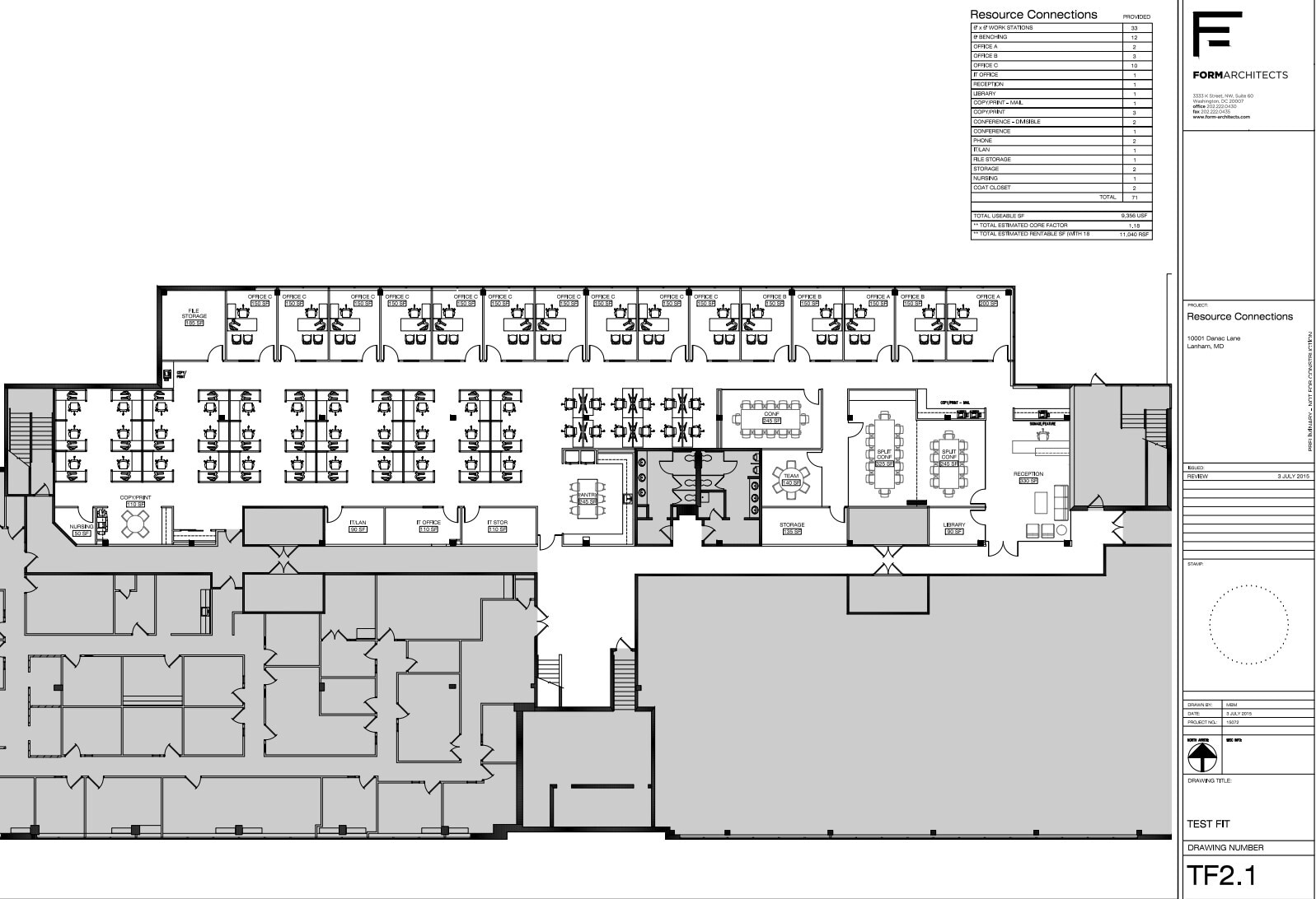 10001 Derekwood Ln, Lanham, MD à louer Plan d’étage– Image 1 sur 1