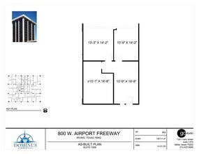 800 W Airport Fwy, Irving, TX à louer Plan de site– Image 1 sur 1