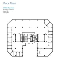 8410 W Bryn Mawr Ave, Chicago, IL à louer Plan d’étage– Image 1 sur 2