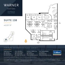 301 W Warner Rd, Tempe, AZ à louer Plan d’étage– Image 1 sur 2