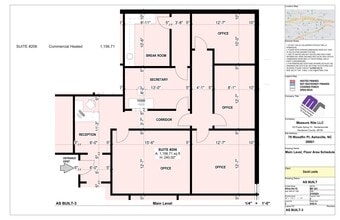 79 Woodfin Pl, Asheville, NC à louer Plan de site– Image 1 sur 1