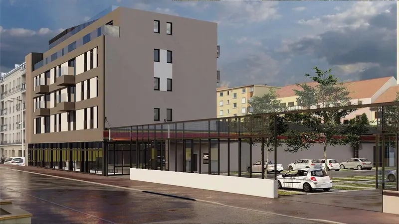 Local d'activités dans Sarreguemines à vendre - Photo de l’immeuble – Image 1 sur 4