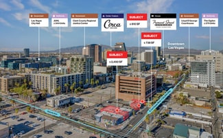 Plus de détails pour 616-628 S Las Vegas Blvd, Las Vegas, NV - Local commercial à louer