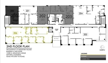 1520 N Mountain Ave, Ontario, CA à louer Plan d’étage– Image 1 sur 1