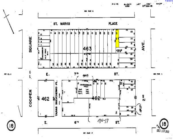 34 Saint Marks Pl, New York, NY à louer - Plan cadastral – Image 2 sur 5