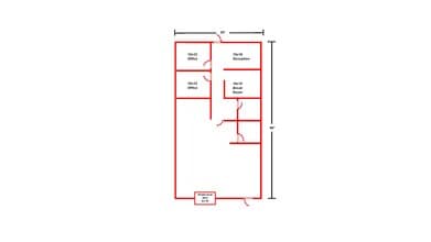 222 Ladean Ct, Simpsonville, SC à louer Plan d’étage– Image 1 sur 1