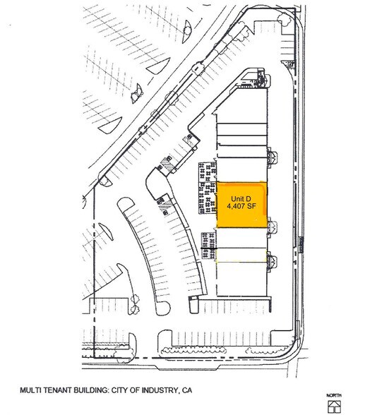 17501 Colima Rd, City Of Industry, CA à louer - Plan de site – Image 2 sur 6