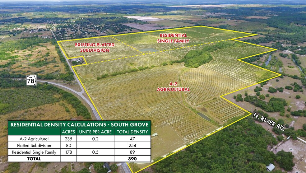 3250 N River Rd, LaBelle, FL à vendre - Aérien – Image 2 sur 5