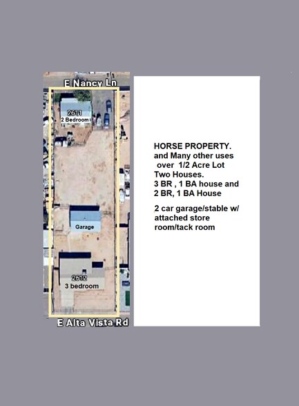 2612 E Alta Vista Rd, Phoenix, AZ à vendre - Aérien – Image 1 sur 12