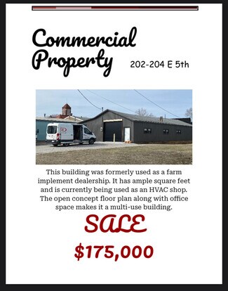 Plus de détails pour 202 E 5th Ave, Garnett, KS - Local commercial à vendre