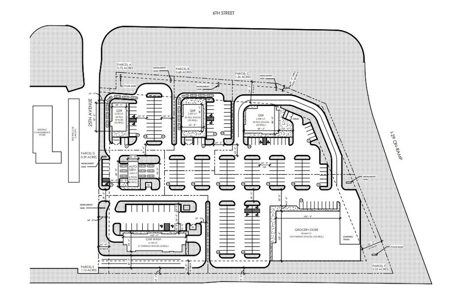2500 6th St, Brookings, SD à vendre - Plan de site – Image 2 sur 2