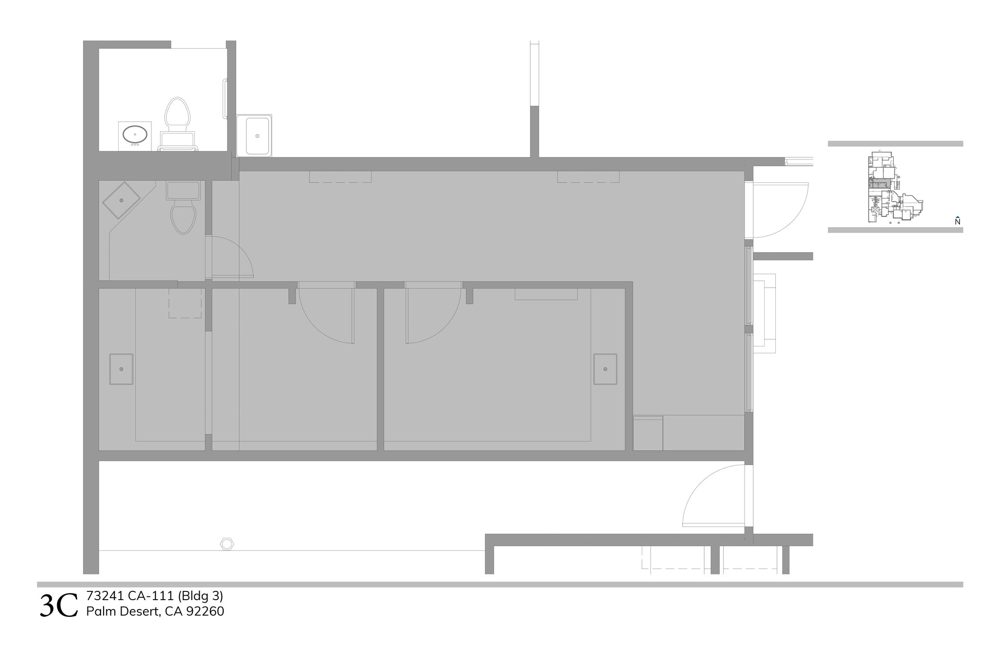 73241 Highway 111, Palm Desert, CA à louer Plan de site– Image 1 sur 2