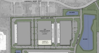 620 Darling Dr, Vernon Hills, IL à louer Plan d’étage– Image 1 sur 1