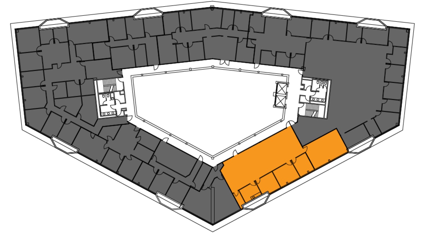 2655 Camino del Rio N, San Diego, CA à louer Plan d’étage– Image 1 sur 1