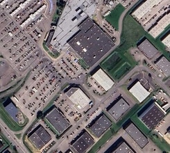 Barentin - Vue aérienne  vue de carte