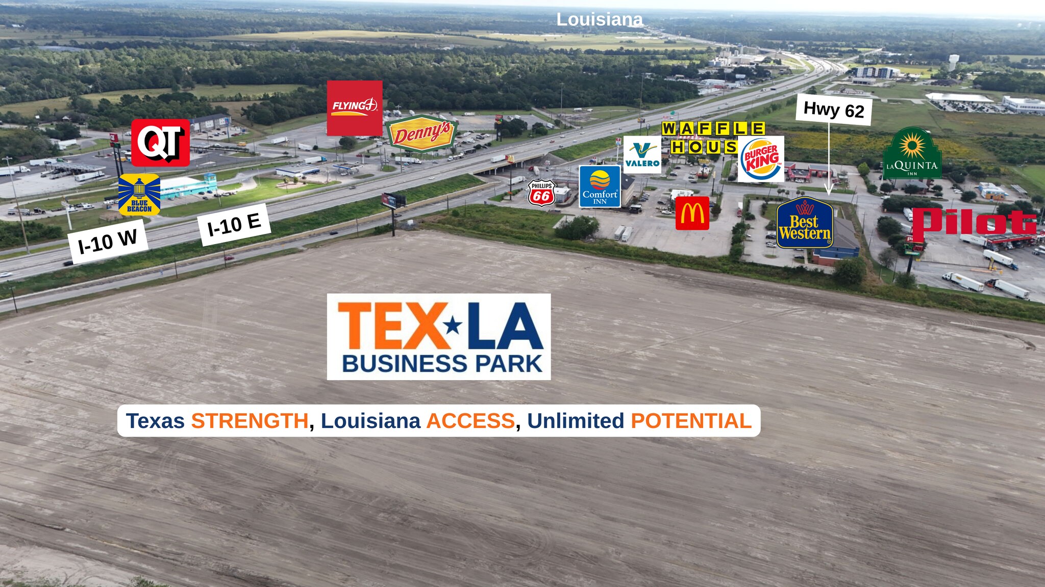 IH-10 near Hwy 62, Orange, TX à louer Photo principale– Image 1 sur 12