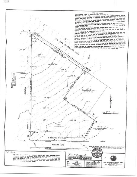 602/622 Roland Ave, San Antonio, TX à vendre - Plan de site – Image 2 sur 11