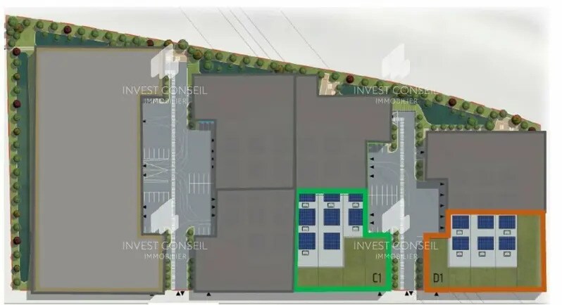 Local d'activités dans Tremblay-en-France à vendre - Plan de site – Image 2 sur 2