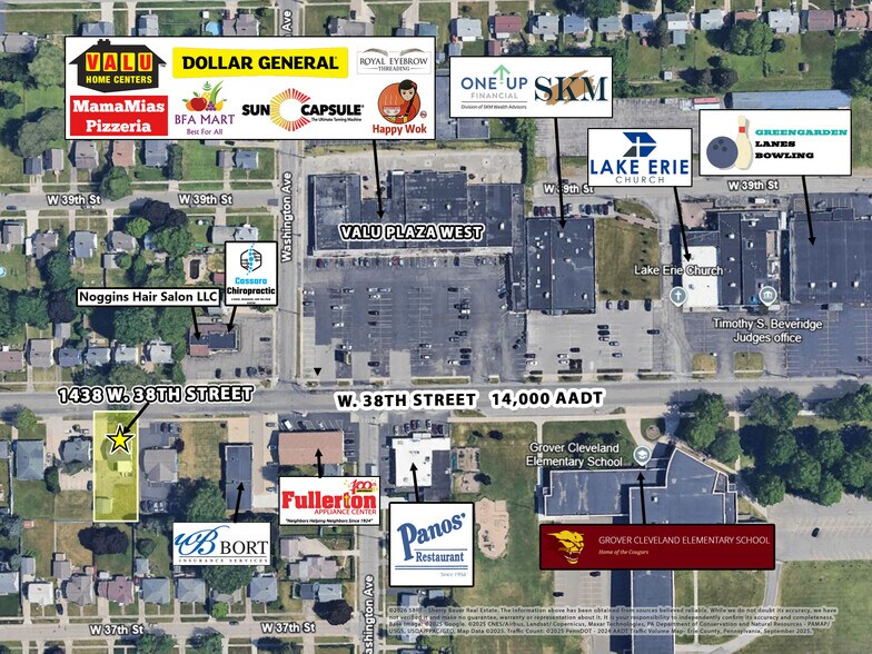 1438 W 38th St, Erie, PA à vendre - Aérien – Image 2 sur 15