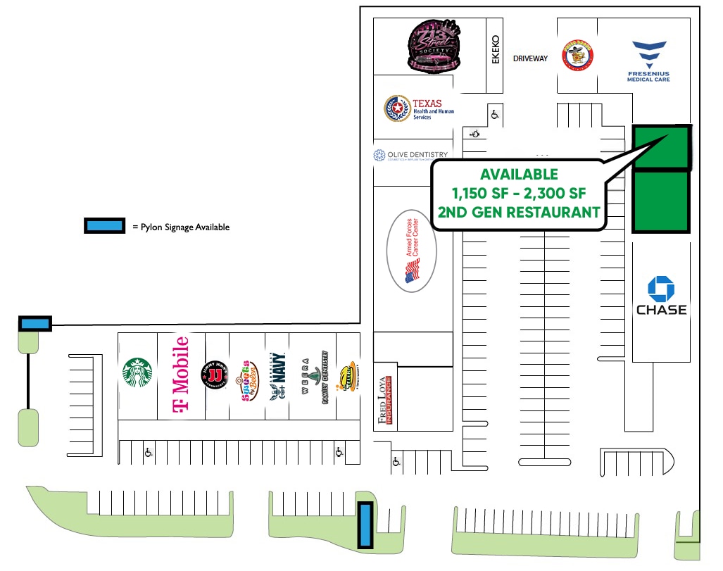 6015 Hillcroft Ave, Houston, TX à louer Plan de site– Image 1 sur 1
