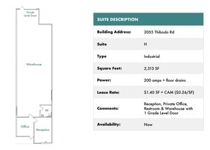 1930 Watson Way, Vista, CA à louer Plan d’étage– Image 2 sur 2