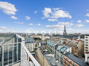 Paris - Vue aérienne  vue de carte