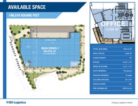 759 N Eckhoff St, Orange, CA à louer Plan de site– Image 2 sur 3