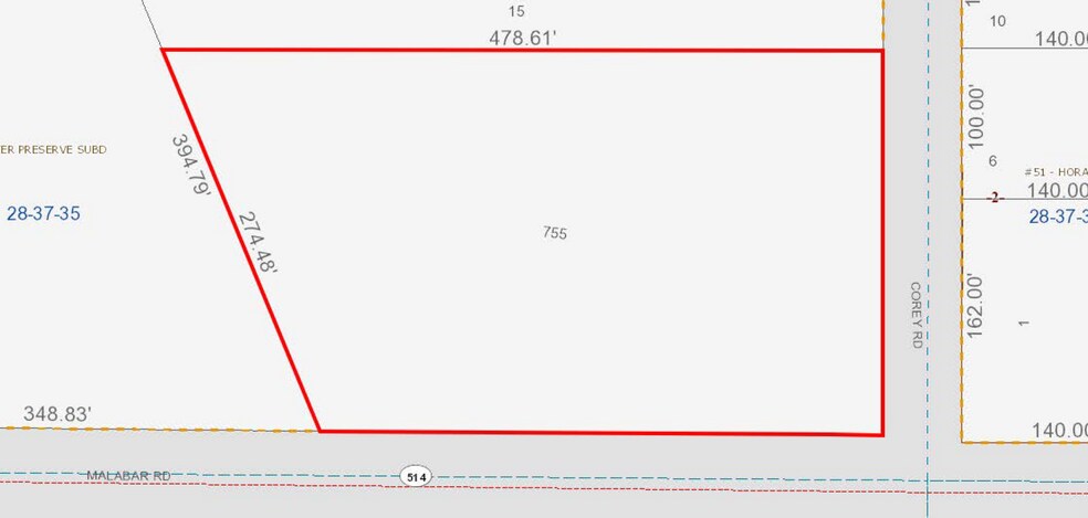 Malabar Rd, Malabar, FL à vendre - Photo de l’immeuble – Image 2 sur 3
