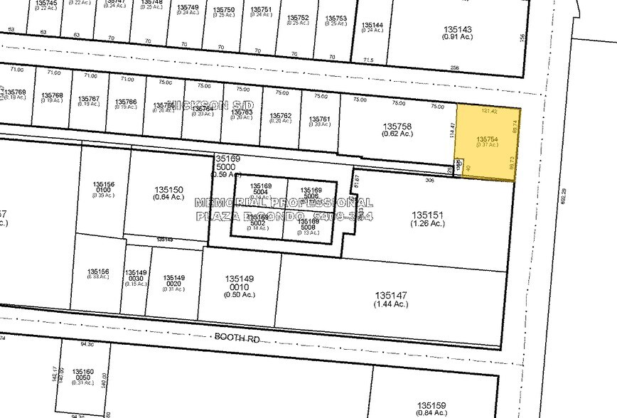3604 University Blvd S, Jacksonville, FL à louer - Plan cadastral – Image 2 sur 11