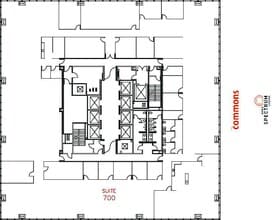 400 Spectrum Center Dr, Irvine, CA à louer Plan d’étage– Image 1 sur 1