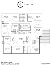 302 N 3rd St, Watertown, WI à louer Plan d’étage– Image 1 sur 1