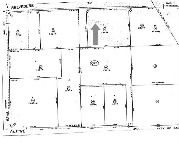 8250 Belvedere Ave, Sacramento, CA à louer - Plan cadastral – Image 3 sur 5
