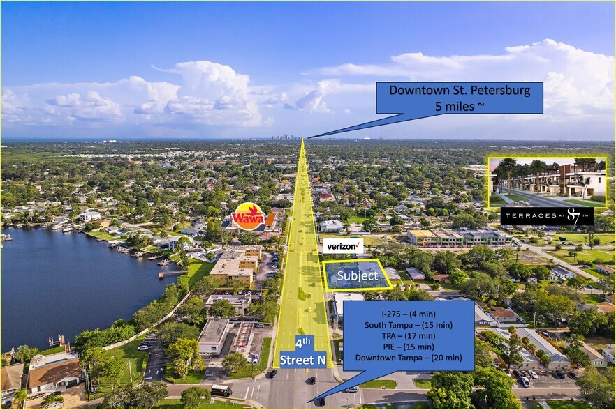 8730 4th St N, Saint Petersburg, FL à louer - Photo de l’immeuble – Image 1 sur 25